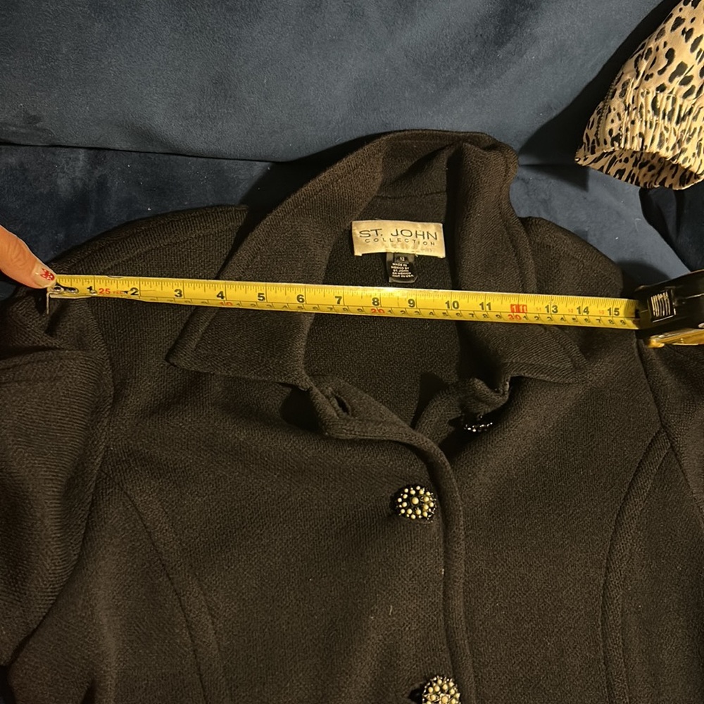 St John Collection Button Knit Jacket/Cardigan - image 6